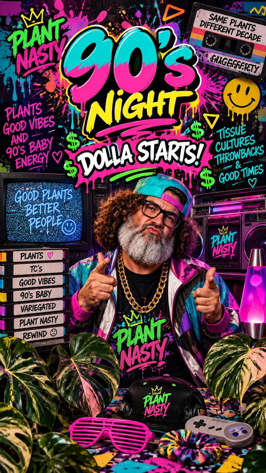 📼 NASTY REWIND: 90s Night + Dolla Starts 💸
